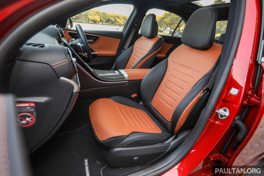 试驾集评: W206 Mercedes-Benz C 200 Avantgarde vs C 300 AMG Line, 配备, 动力和操控全面对比与导购心得 183470