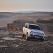 2023 Land Rover Defender 130 首发, 八座版本车身更长
