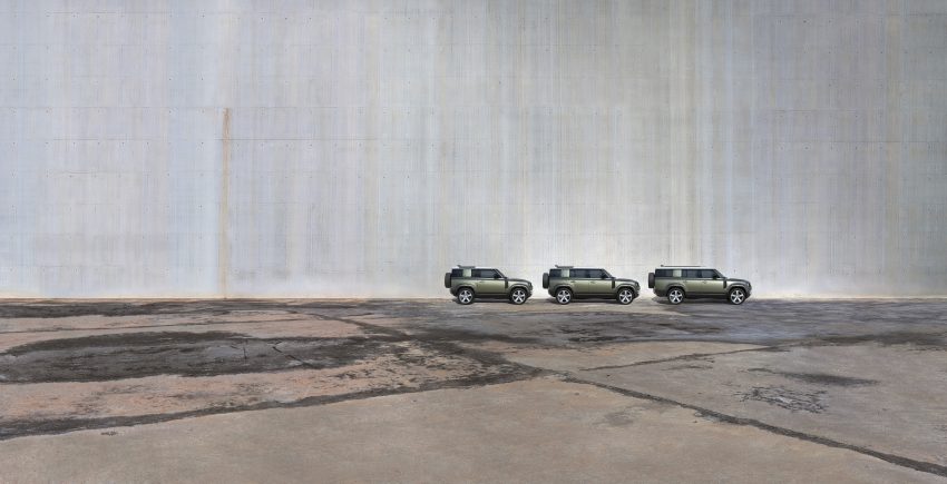 2023 Land Rover Defender 130 首发, 八座版本车身更长 182639