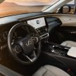 全新 Lexus RX 系列确认不再有七人座, 将以 TX 系列取代