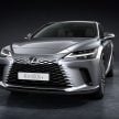 全新 Lexus RX 系列确认不再有七人座, 将以 TX 系列取代