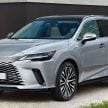 全新 Lexus RX 系列确认不再有七人座, 将以 TX 系列取代