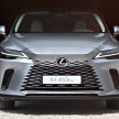 全新 Lexus RX 系列确认不再有七人座, 将以 TX 系列取代