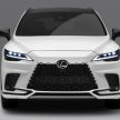 全新 Lexus RX 系列确认不再有七人座, 将以 TX 系列取代