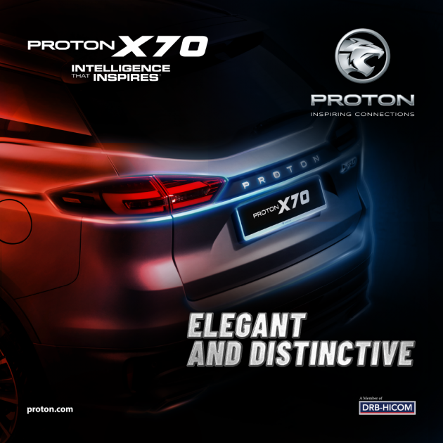 原厂再度预告, 2022 Proton X70 小改款明早11时线上发布