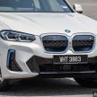 对比实拍: BMW iX3 M Sport Impressive 与 iX xDrive40 Sport, 两款 BMW 当家纯电SUV的差异, 价格33.4与41.5万