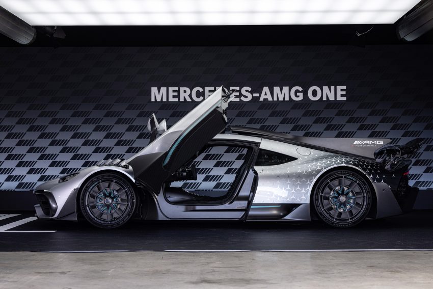 Mercedes-AMG One 首发, 大量采用F1技术的油电超跑 183099