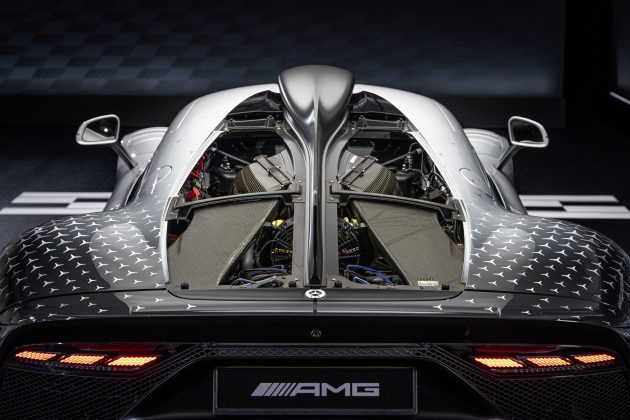 Mercedes-AMG One 首发, 大量采用F1技术的油电超跑