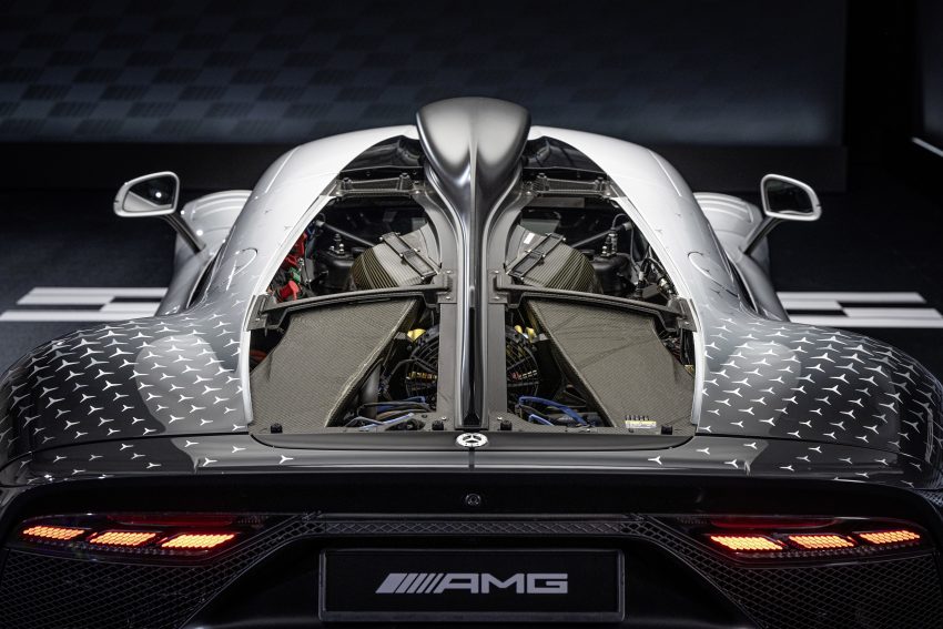 Mercedes-AMG One 首发, 大量采用F1技术的油电超跑 183132