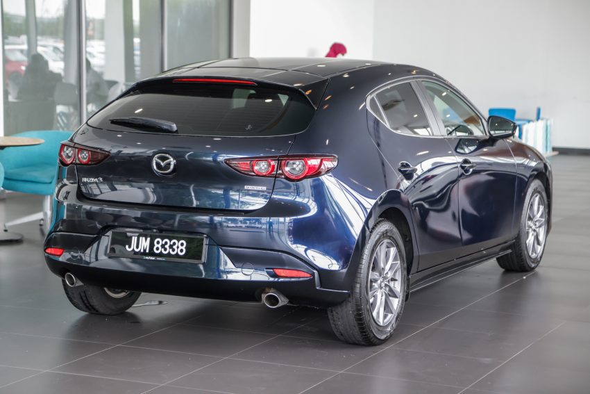 myTukar Auto Fair 2022 Puchong 促销: 五门掀背版 Mazda 3 Liftback 每月仅从RM1,481起, 无需漫长等待! 186233