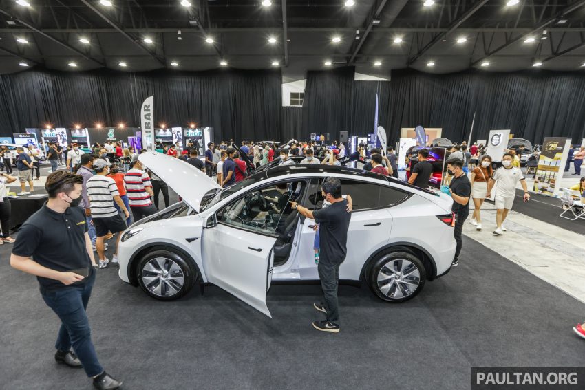EVx 2022: 现场体验 Tesla Model 3 与 Model Y 两款EV 189044