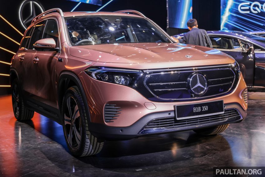 Mercedes-Benz EQB350 4Matic 纯电SUV本地上市, 预估价33万, 292匹马力/520Nm扭力, 6.2秒破百, 续航423公里 188751