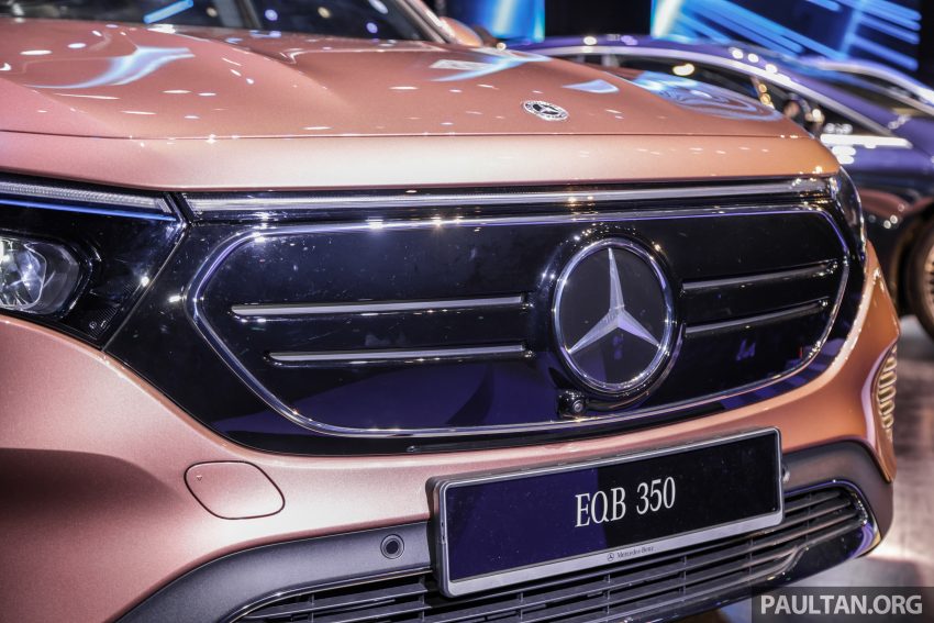 Mercedes-Benz EQB350 4Matic 纯电SUV本地上市, 预估价33万, 292匹马力/520Nm扭力, 6.2秒破百, 续航423公里 188761