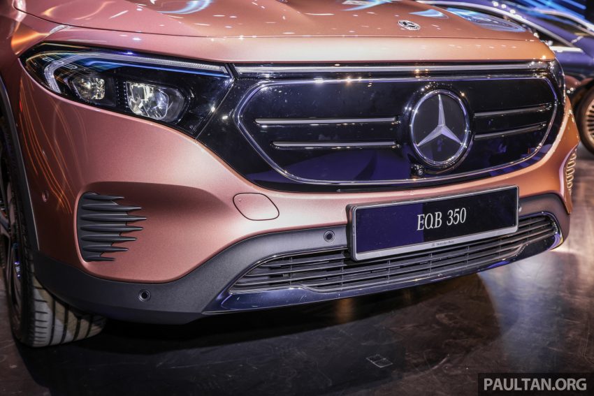 Mercedes-Benz EQB350 4Matic 纯电SUV本地上市, 预估价33万, 292匹马力/520Nm扭力, 6.2秒破百, 续航423公里 188762