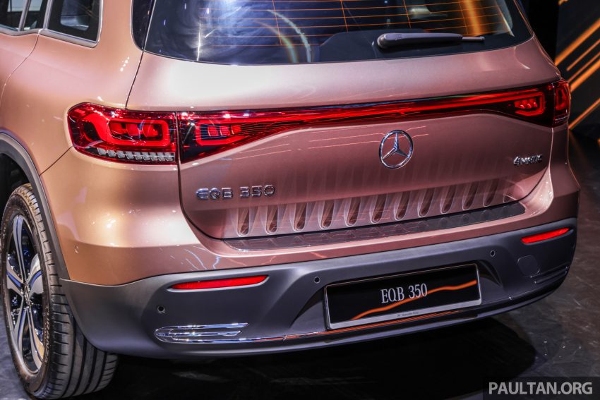 Mercedes-Benz EQB350 4Matic 纯电SUV本地上市, 预估价33万, 292匹马力/520Nm扭力, 6.2秒破百, 续航423公里 188771