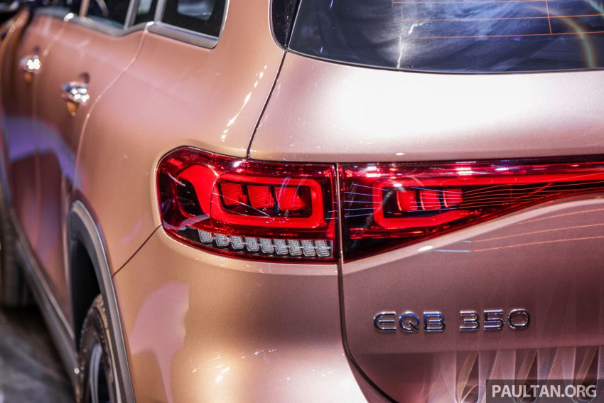 Mercedes-Benz EQB350 4Matic 纯电SUV本地上市, 预估价33万, 292匹马力/520Nm扭力, 6.2秒破百, 续航423公里 188772