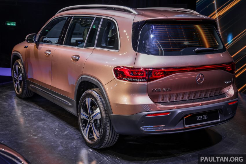 Mercedes-Benz EQB350 4Matic 纯电SUV本地上市, 预估价33万, 292匹马力/520Nm扭力, 6.2秒破百, 续航423公里 188753