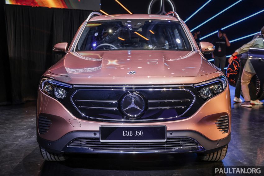Mercedes-Benz EQB350 4Matic 纯电SUV本地上市, 预估价33万, 292匹马力/520Nm扭力, 6.2秒破百, 续航423公里 188754