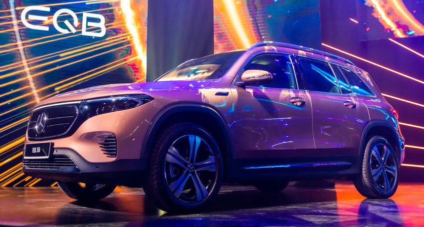 Mercedes-Benz EQB350 4Matic 纯电SUV本地上市, 预估价33万, 292匹马力/520Nm扭力, 6.2秒破百, 续航423公里 188509