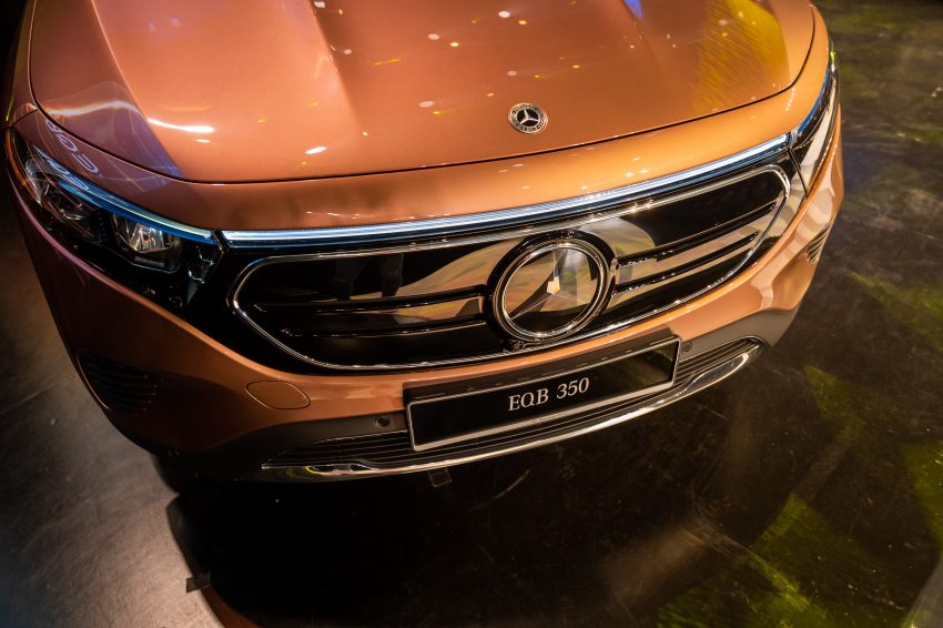 Mercedes-Benz EQB350 4Matic 纯电SUV本地上市, 预估价33万, 292匹马力/520Nm扭力, 6.2秒破百, 续航423公里 188513