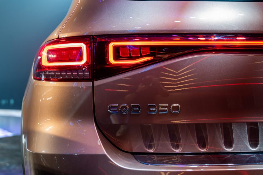 Mercedes-Benz EQB350 4Matic 纯电SUV本地上市, 预估价33万, 292匹马力/520Nm扭力, 6.2秒破百, 续航423公里 188522