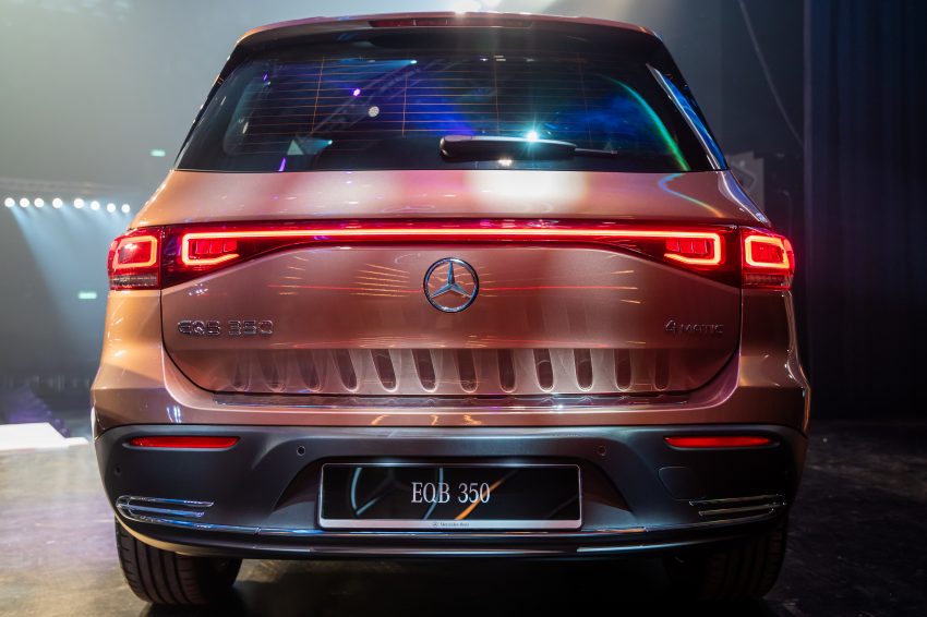 Mercedes-Benz EQB350 4Matic 纯电SUV本地上市, 预估价33万, 292匹马力/520Nm扭力, 6.2秒破百, 续航423公里 188523