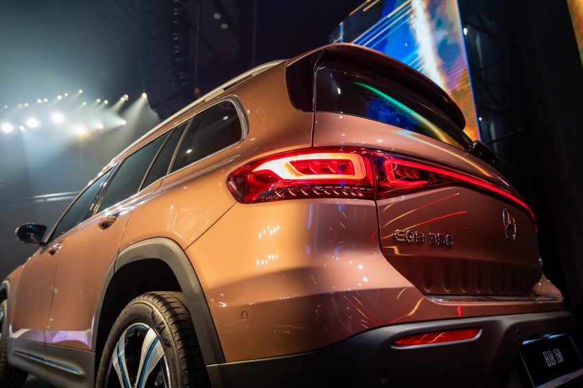 Mercedes-Benz EQB350 4Matic 纯电SUV本地上市, 预估价33万, 292匹马力/520Nm扭力, 6.2秒破百, 续航423公里 188524