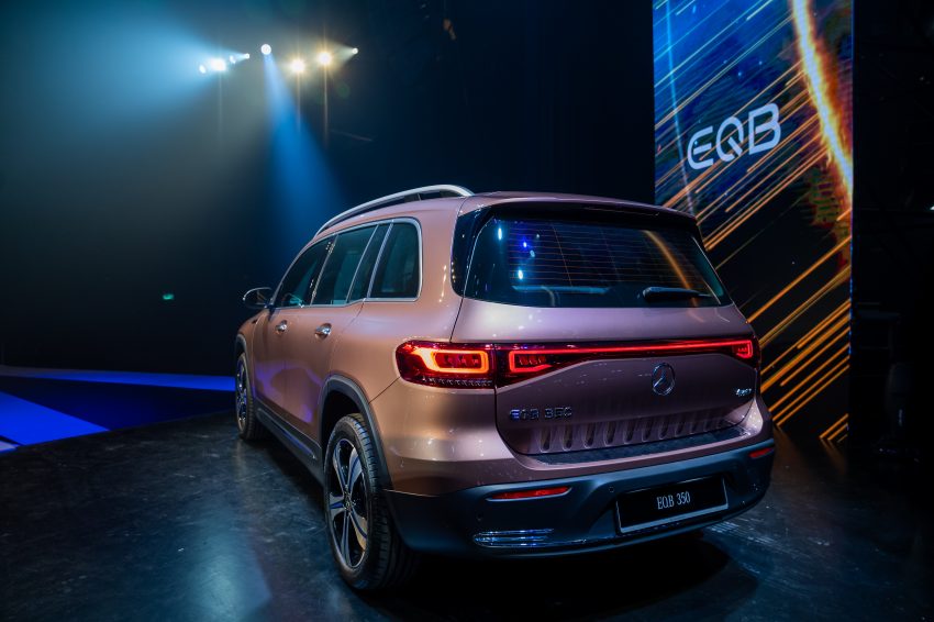 Mercedes-Benz EQB350 4Matic 纯电SUV本地上市, 预估价33万, 292匹马力/520Nm扭力, 6.2秒破百, 续航423公里 188531