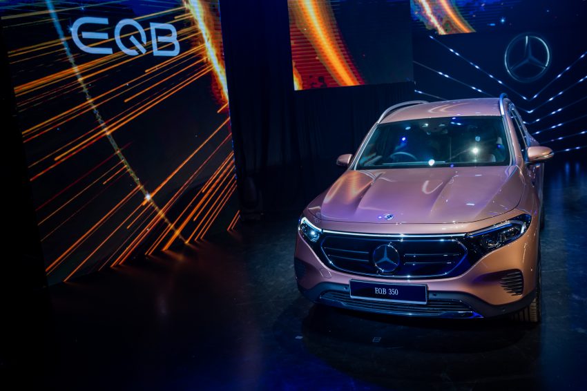 Mercedes-Benz EQB350 4Matic 纯电SUV本地上市, 预估价33万, 292匹马力/520Nm扭力, 6.2秒破百, 续航423公里 188532