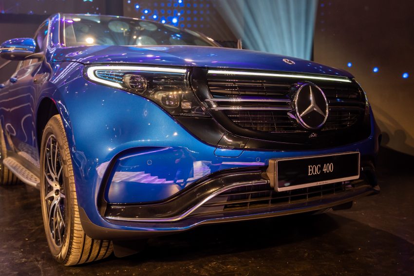 Mercedes-Benz EQC400 4Matic 纯电SUV开放预订, 预估价39万, 408匹马力/760Nm扭力, 5.1秒破百, 续航437公里 188567
