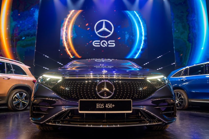 纯电旗舰 Mercedes-Benz EQS450+ 我国开卖, 售价70万 188482
