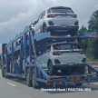 发布在即？Perodua Ativa Hybrid 现身载运罗里送往某处