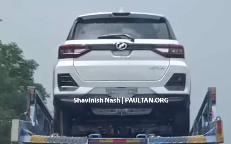 发布在即？Perodua Ativa Hybrid 现身载运罗里送往某处
