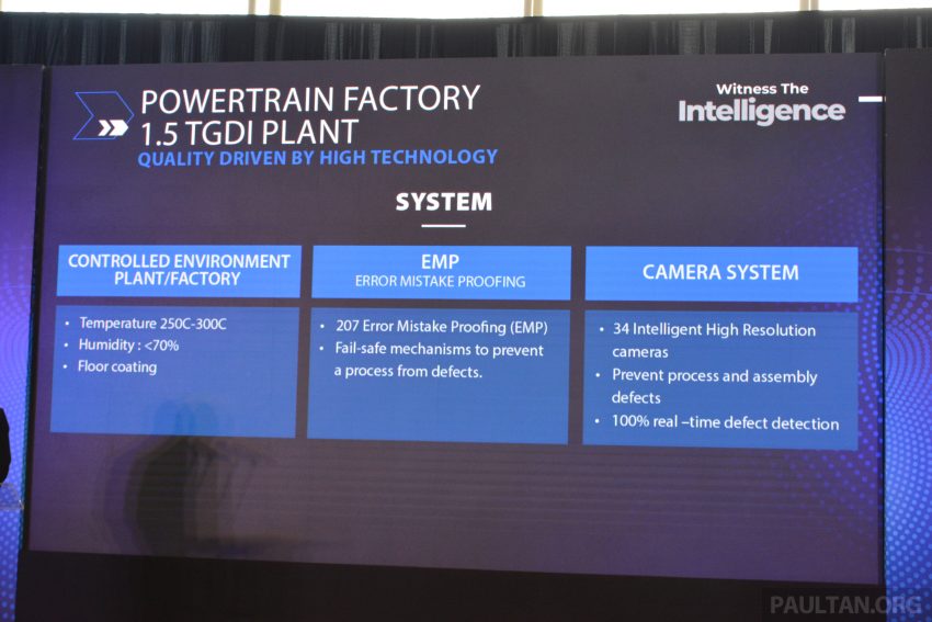 Proton 1.5 TGDi 引擎生产线, 高自动化作业, 30%本地零件 186667