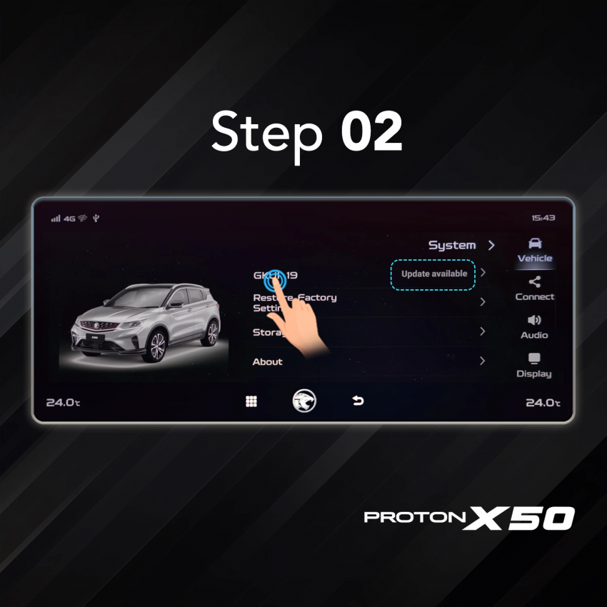 由 ACO Tech 研发的 ATLAS OS 车载作业系统现已开放予 Proton X50！如何通过 OTA 线上更新？这里有详细教学！ 189227
