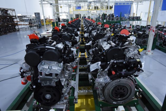 Proton 1.5 TGDi 引擎生产线, 高自动化作业, 30%本地零件