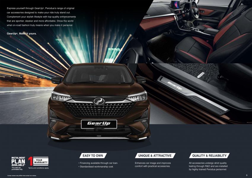 2022 Perodua Alza GearUp 套件详解, 车身套件售RM2.5k 188375