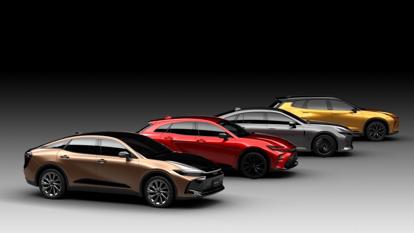 阔别多年回归！第十六代 Toyota Crown 跨界版全球首发！Sedan、SUV 等概念车齐登场；Crown 重新定位成子品牌 187940