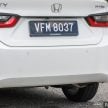 新车对比图集: Honda City 1.5 V vs City Hatchback 1.5 RS e:HEV, 传统四门对比五门掀背, Hybrid对比传统引擎