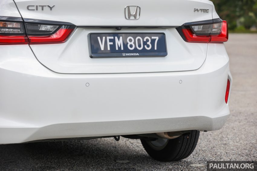 新车对比图集: Honda City 1.5 V vs City Hatchback 1.5 RS e:HEV, 传统四门对比五门掀背, Hybrid对比传统引擎 190237