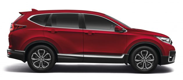 五代小改款 Honda CR-V 本地推出两种新的红与灰配色
