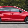 新车对比图集: Honda City 1.5 V vs City Hatchback 1.5 RS e:HEV, 传统四门对比五门掀背, Hybrid对比传统引擎