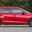 新车对比图集: Honda City 1.5 V vs City Hatchback 1.5 RS e:HEV, 传统四门对比五门掀背, Hybrid对比传统引擎