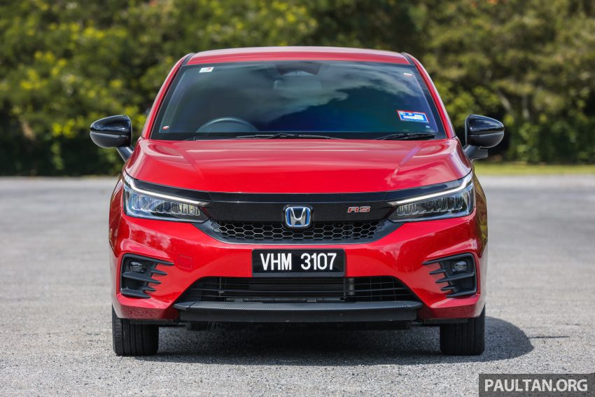 新车对比图集: Honda City 1.5 V vs City Hatchback 1.5 RS e:HEV, 传统四门对比五门掀背, Hybrid对比传统引擎 190076