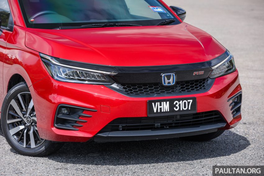 新车对比图集: Honda City 1.5 V vs City Hatchback 1.5 RS e:HEV, 传统四门对比五门掀背, Hybrid对比传统引擎 190079