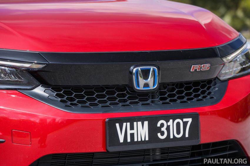 新车对比图集: Honda City 1.5 V vs City Hatchback 1.5 RS e:HEV, 传统四门对比五门掀背, Hybrid对比传统引擎 190083