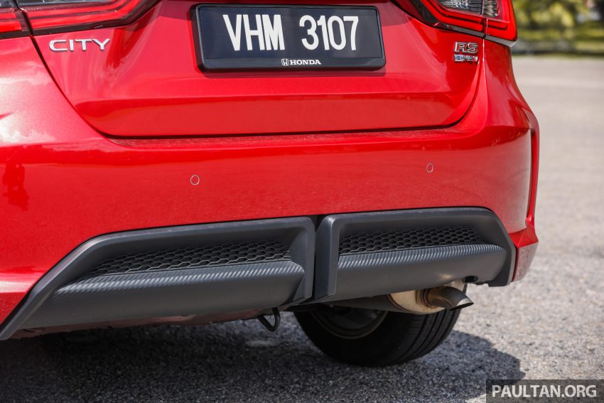新车对比图集: Honda City 1.5 V vs City Hatchback 1.5 RS e:HEV, 传统四门对比五门掀背, Hybrid对比传统引擎 190099