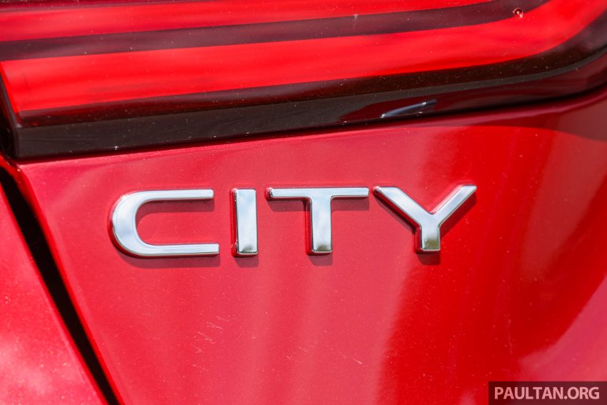 新车对比图集: Honda City 1.5 V vs City Hatchback 1.5 RS e:HEV, 传统四门对比五门掀背, Hybrid对比传统引擎 190101