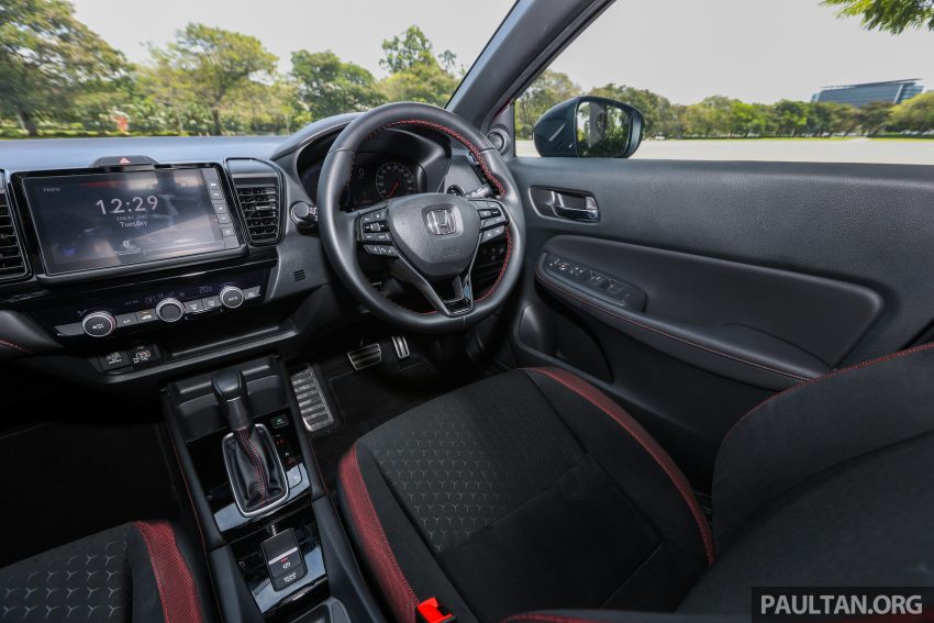 新车对比图集: Honda City 1.5 V vs City Hatchback 1.5 RS e:HEV, 传统四门对比五门掀背, Hybrid对比传统引擎 190183