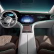 原厂发内装图预告, Mercedes-Benz EQE SUV 十月中发表